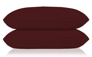 Kuber Industries Comfort Microfiber Filled Pillow for Bed Room, 16"x24" (Brown)-Pack of 2 (F_26_KUBMART016832)