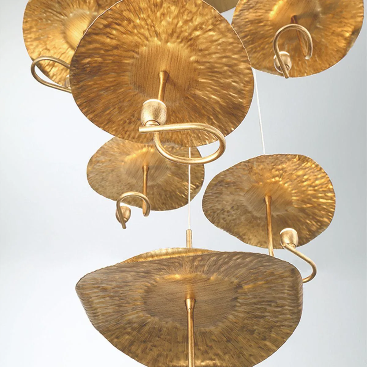 Lagatto 28 in. 6 Lights LED Chandelier Bronze Finish
