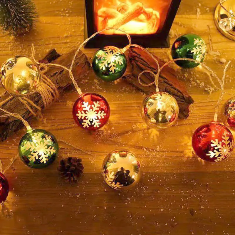 LED Electroplating Ball Light String