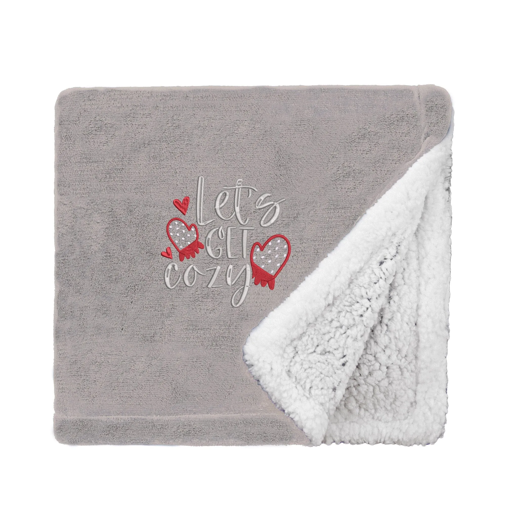 Let's Get Cozy Christmas Snuggle Blanket
