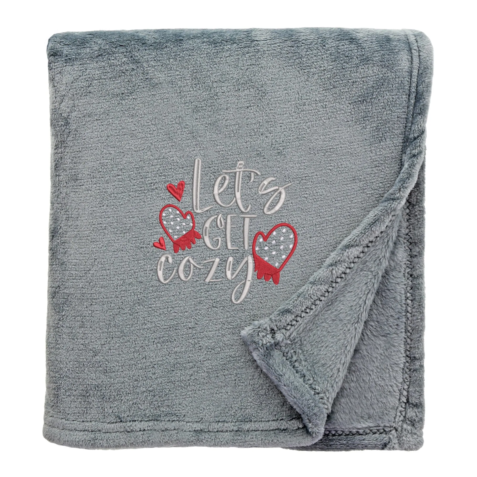 Let's Get Cozy Christmas Snuggle Blanket