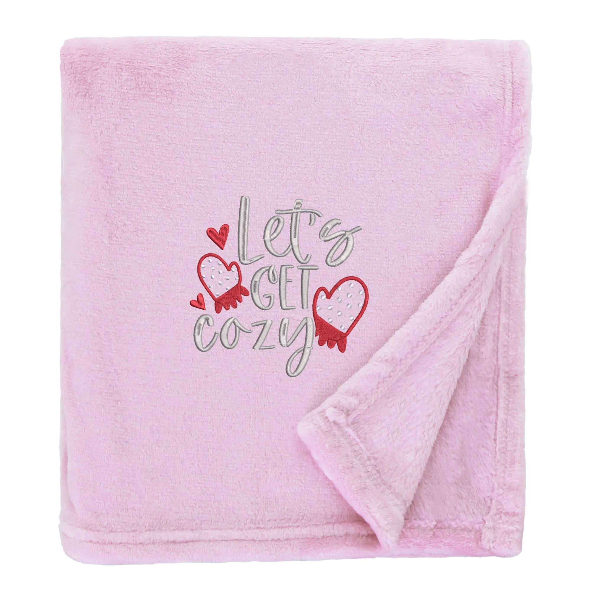 Let's Get Cozy Christmas Snuggle Blanket