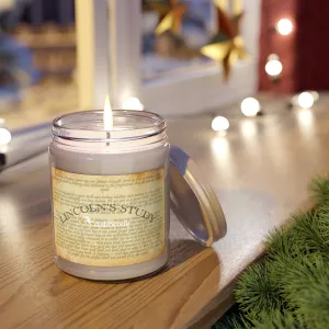 Lincoln's Study Scented Candle, 9oz