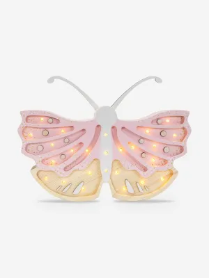 Little Lights Butterfly Lamp in Pink (19x35x5.5 cm)