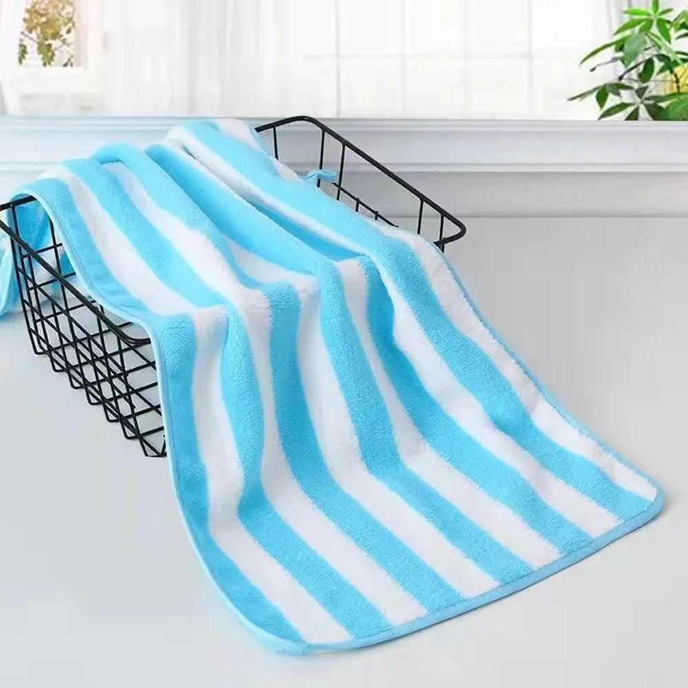 Luxurious Microfiber Towel Set: Soft, Absorbent, and Versatile - Ideal for Home and Travel