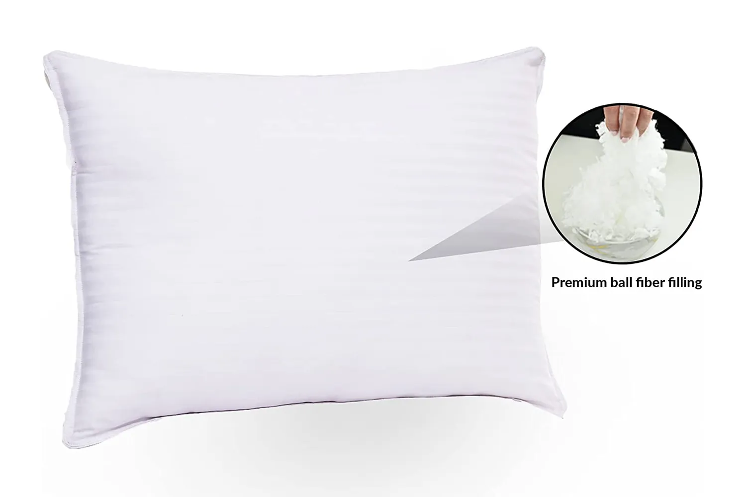 Luxury Hotel Quality Cooling Bed Pillow  Queen Size Set of 2