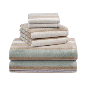 Martex Arcadia Demeter Multi 6 Piece Towel Set