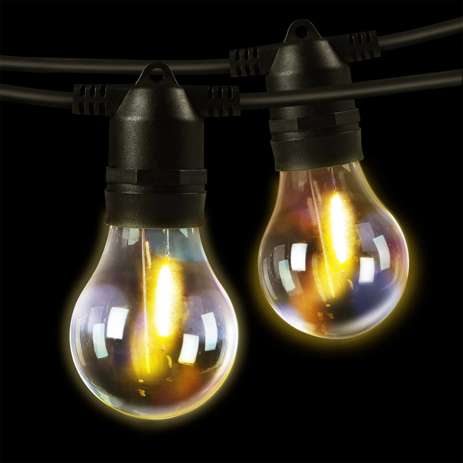 Mazam 77M Festoon String Lights LED Christmas Waterproof Wedding Party Outdoor