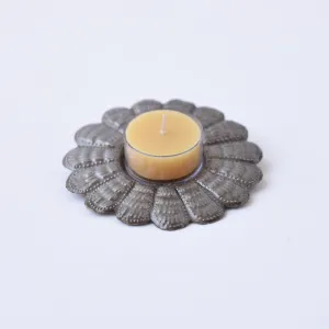 Metal Tealight Plate - Sunflower