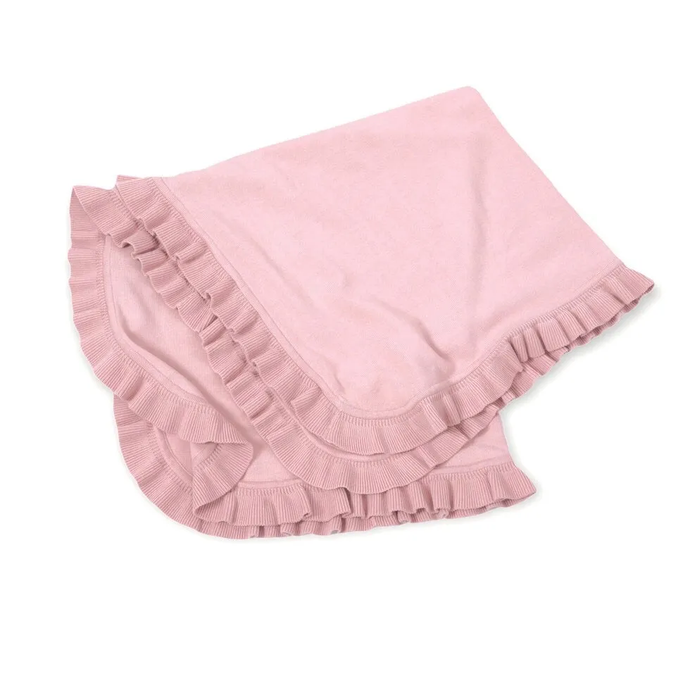 Milan Knit Organic Cotton Baby Blanket (6 Colors)