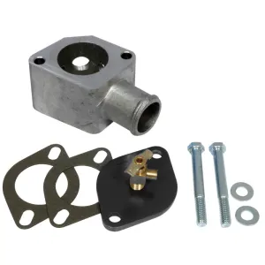Moroso Water Neck Bleeder Kit - Cast Aluminum