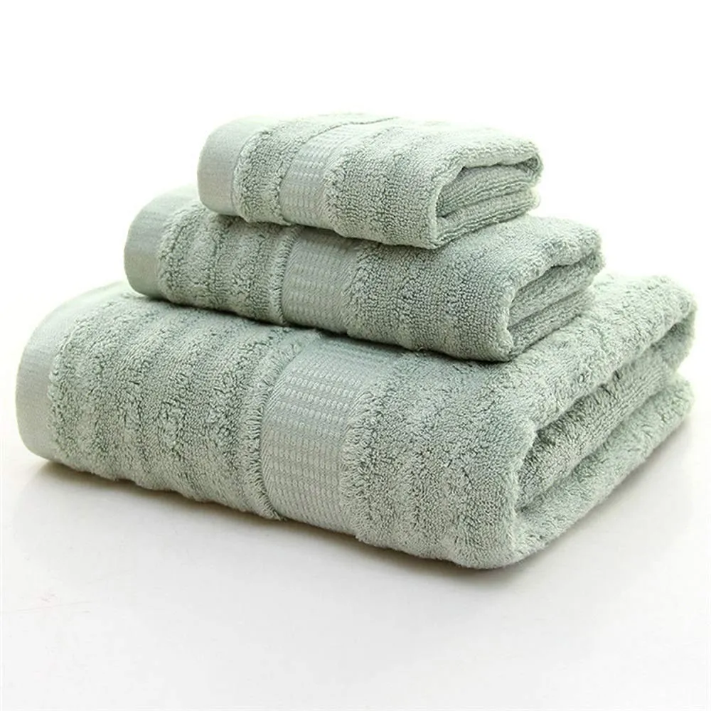 Mush Bamboo Towel: Ultra Soft & Absorbent 600 GSM 6 Piece Couple Set (White & Navy Blue, 2)