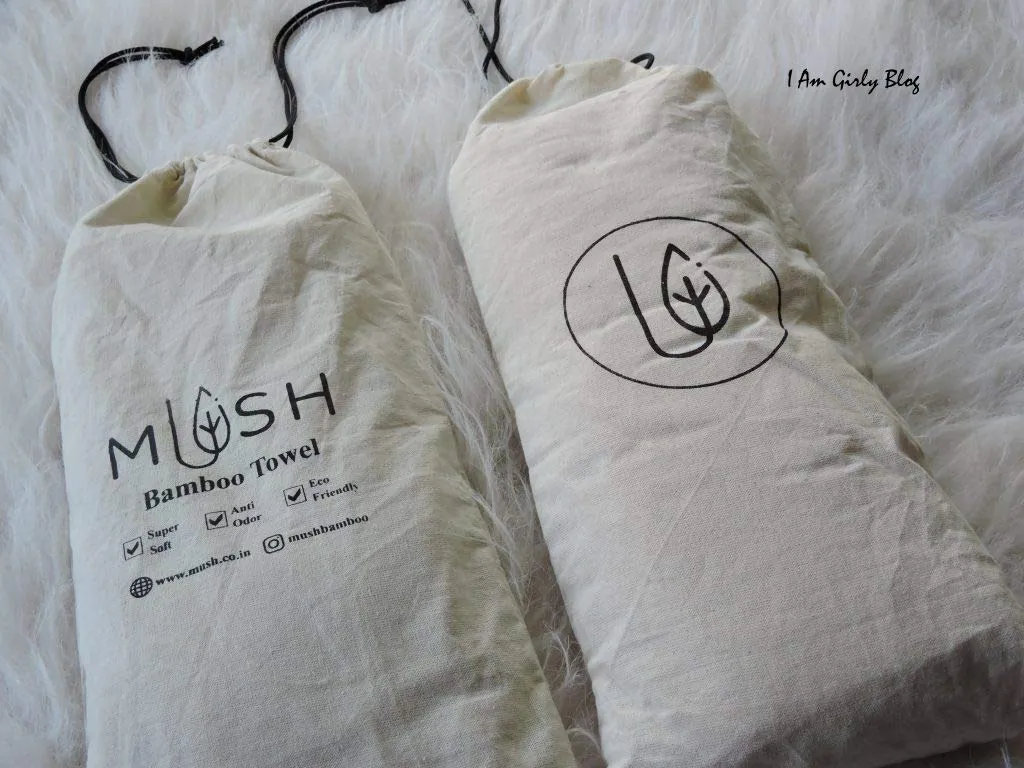 Mush Bamboo Towel: Ultra Soft & Absorbent 600 GSM 6 Piece Couple Set (White & Navy Blue, 2)