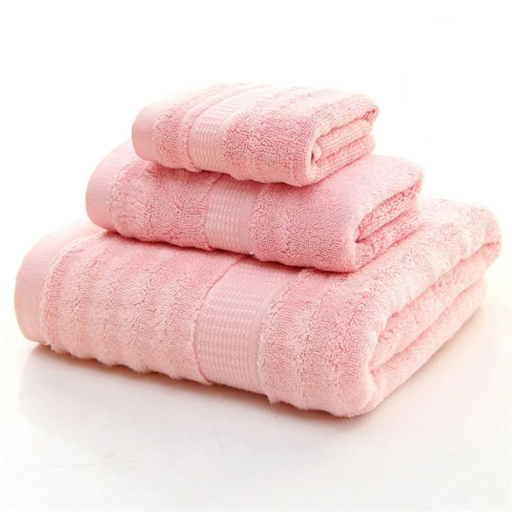 Mush Bamboo Towel: Ultra Soft & Absorbent 600 GSM 6 Piece Couple Set (White & Navy Blue, 2)