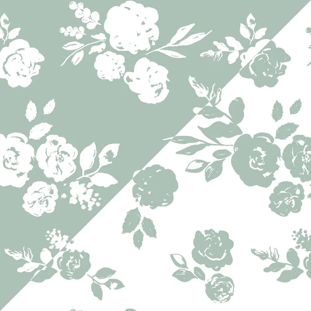 Muslin Swaddle Blanket Set Premium Cotton Vintage Floral   Modern Floral