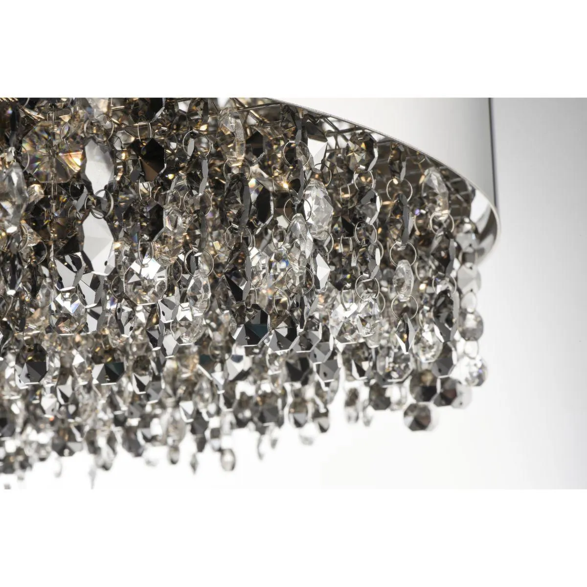 Mystic 30 in. 22 Lights LED Pendant Light Polished Chrome Finish