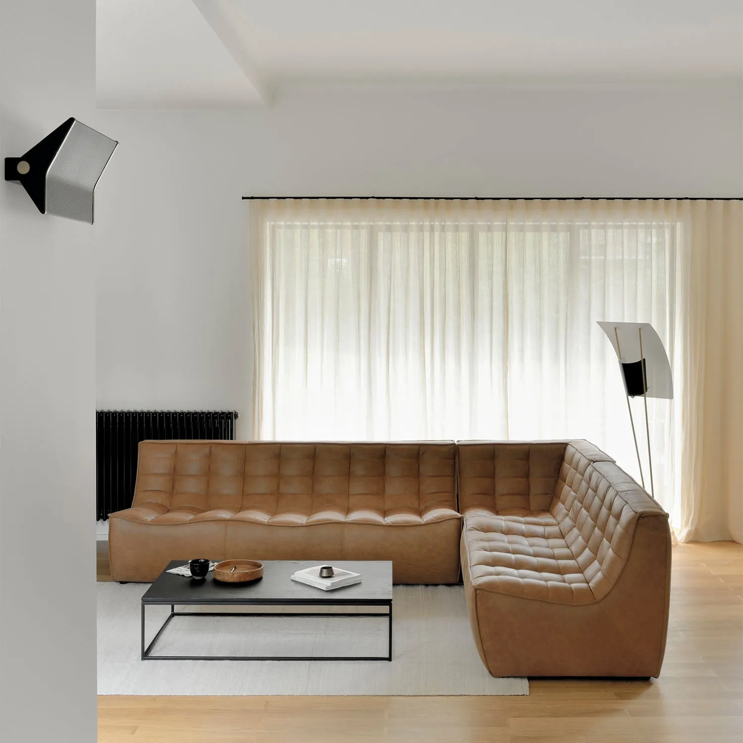 N701 3 Seater Tufted Sofa