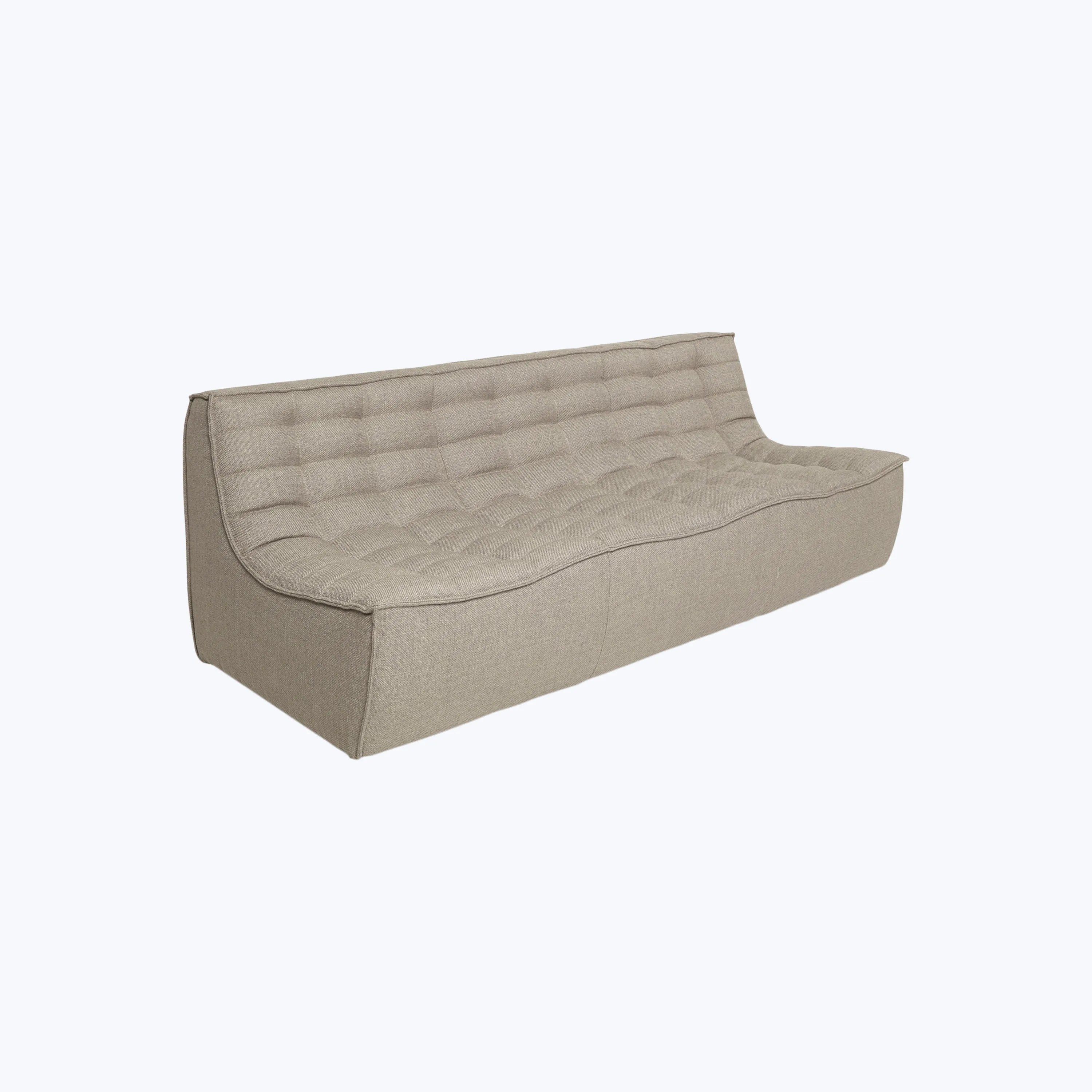 N701 3 Seater Tufted Sofa