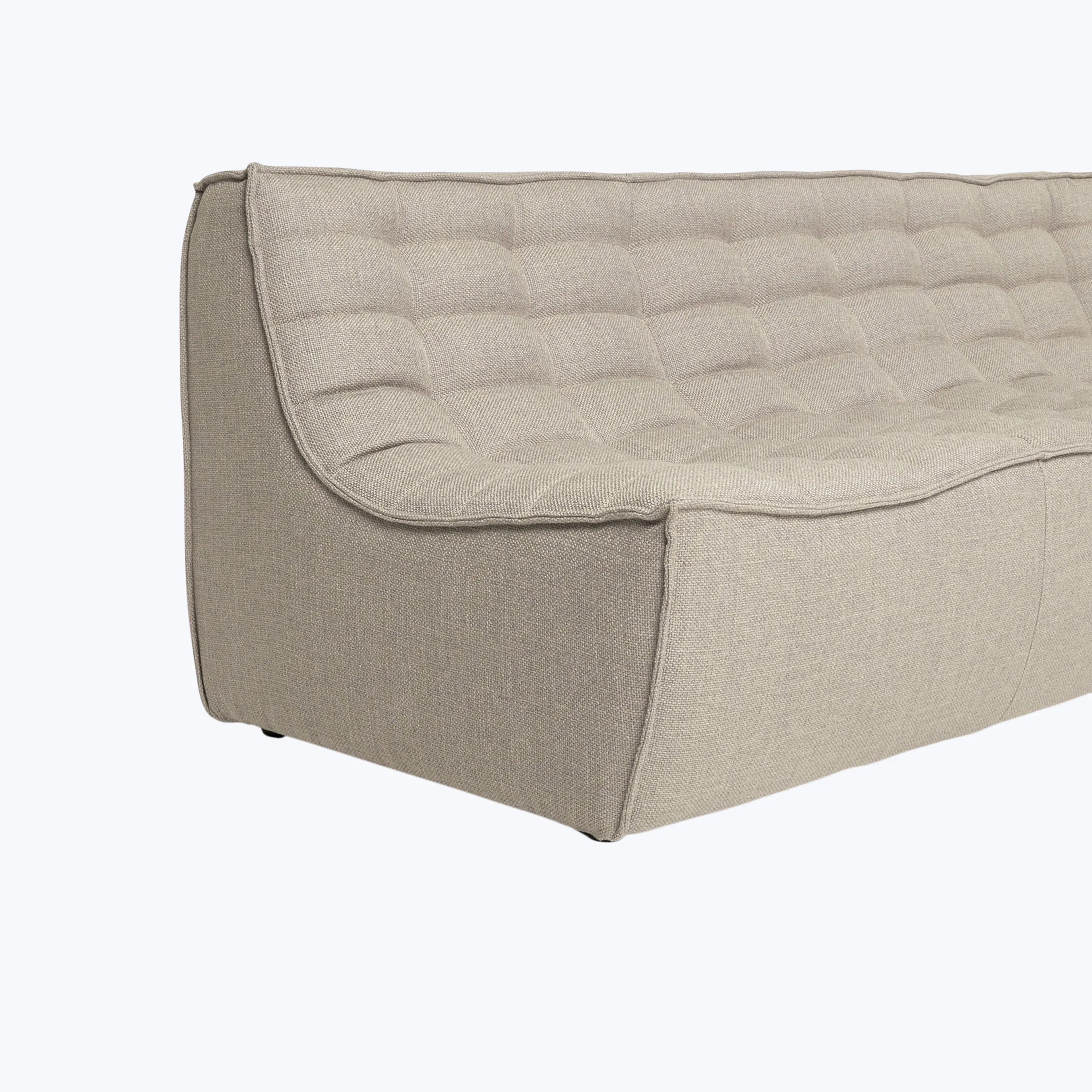 N701 3 Seater Tufted Sofa