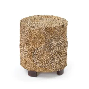 Natural Finish Round Banana Stool