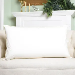 Natural Nights Classic Down Feather Pillow King Size - Firm (39oz)