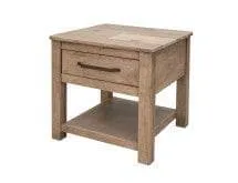 NATURAL PAROTA END TABLE