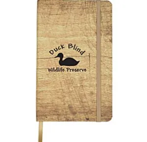 Nature Soft Touch Journal - Wood