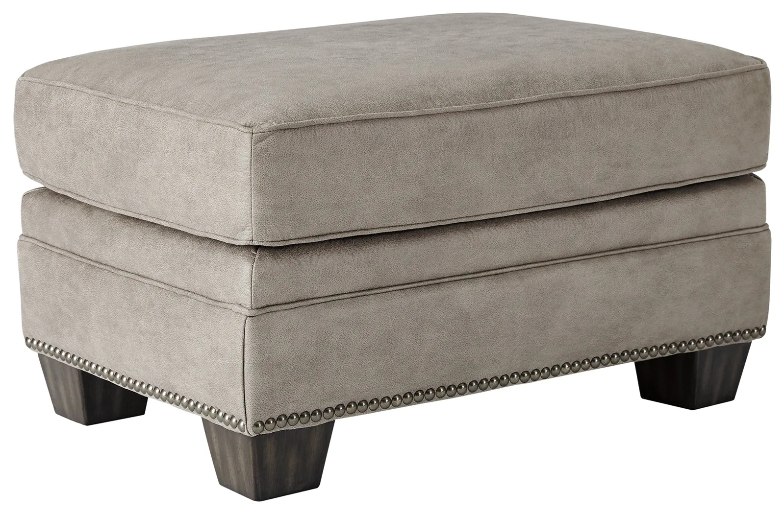 Olsberg Sofa, Loveseat, Chair and Ottoman in Steel