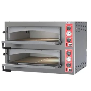 Omcan 40636 Pizza Oven Double Chamber Entry Max Series 11,200W (3) Phase