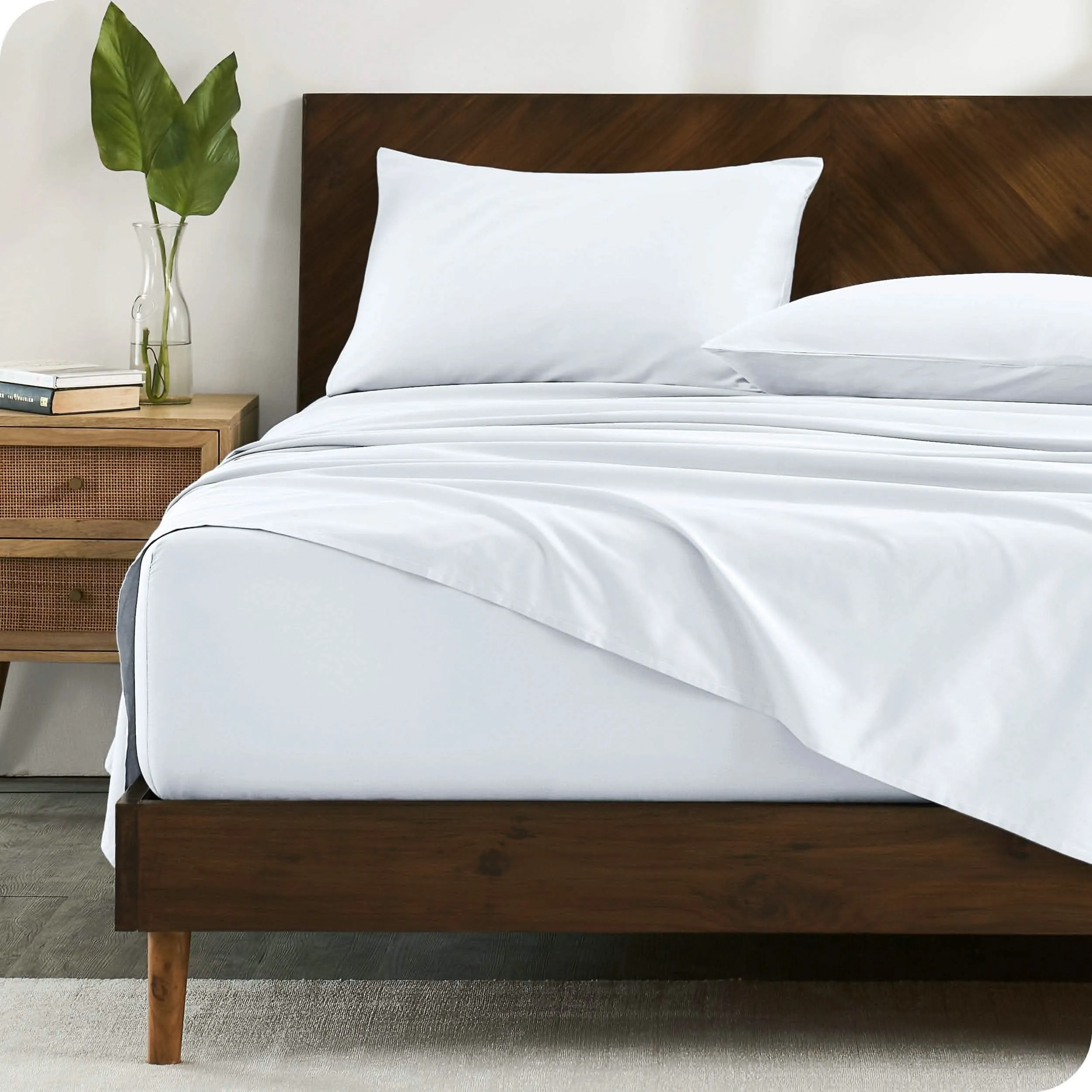 Organic Cotton Sateen Sheet Set
