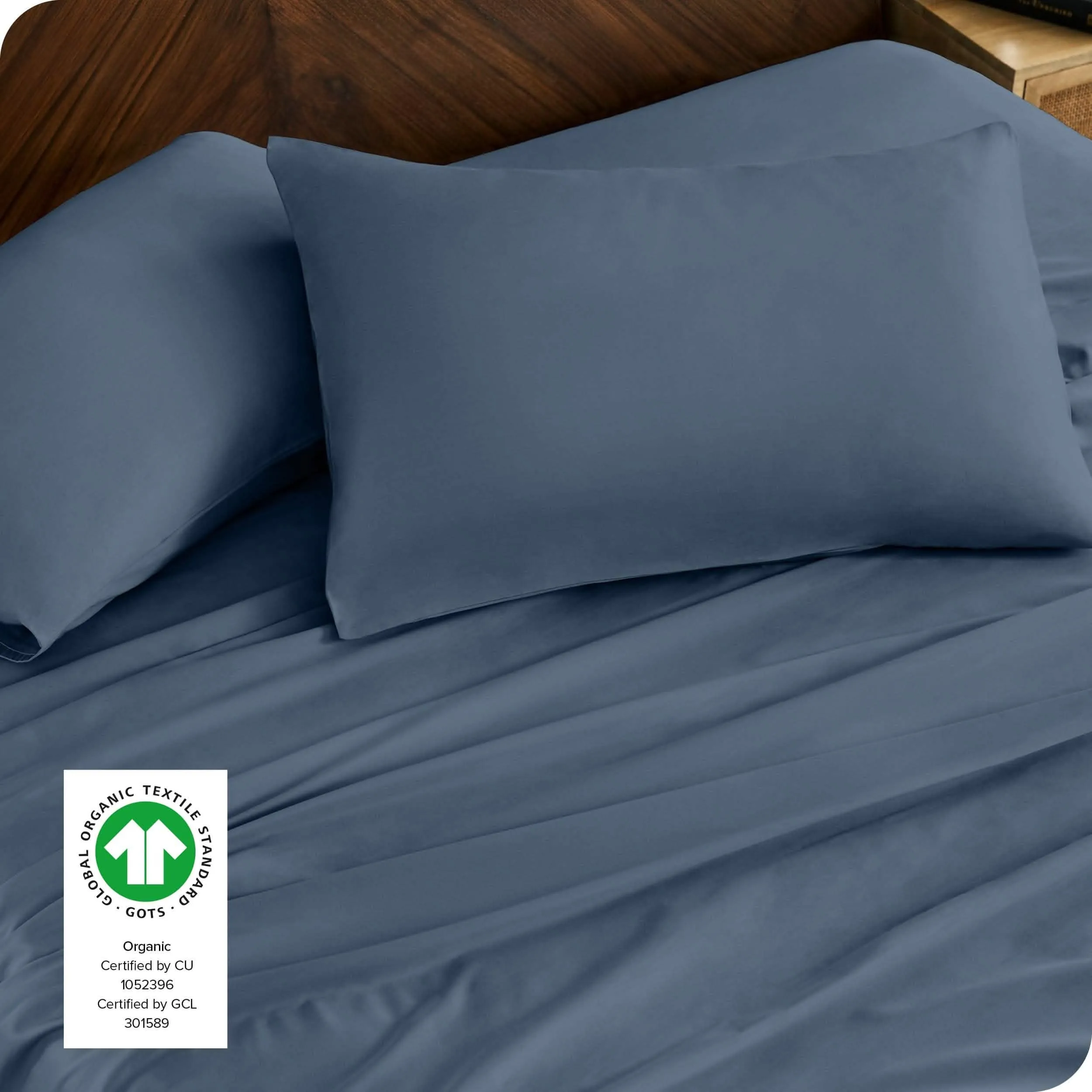 Organic Cotton Sateen Sheet Set