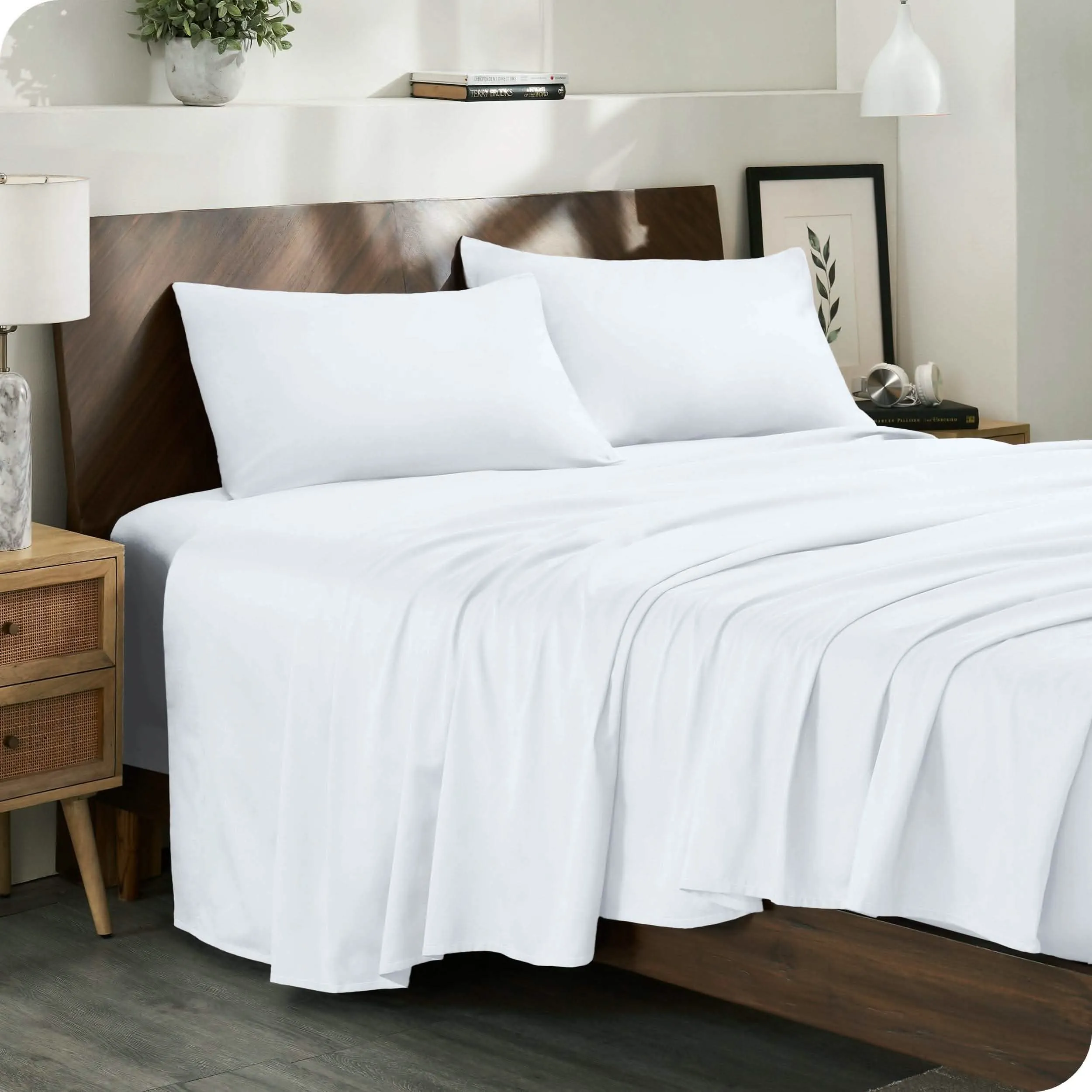 Organic Cotton Sateen Sheet Set
