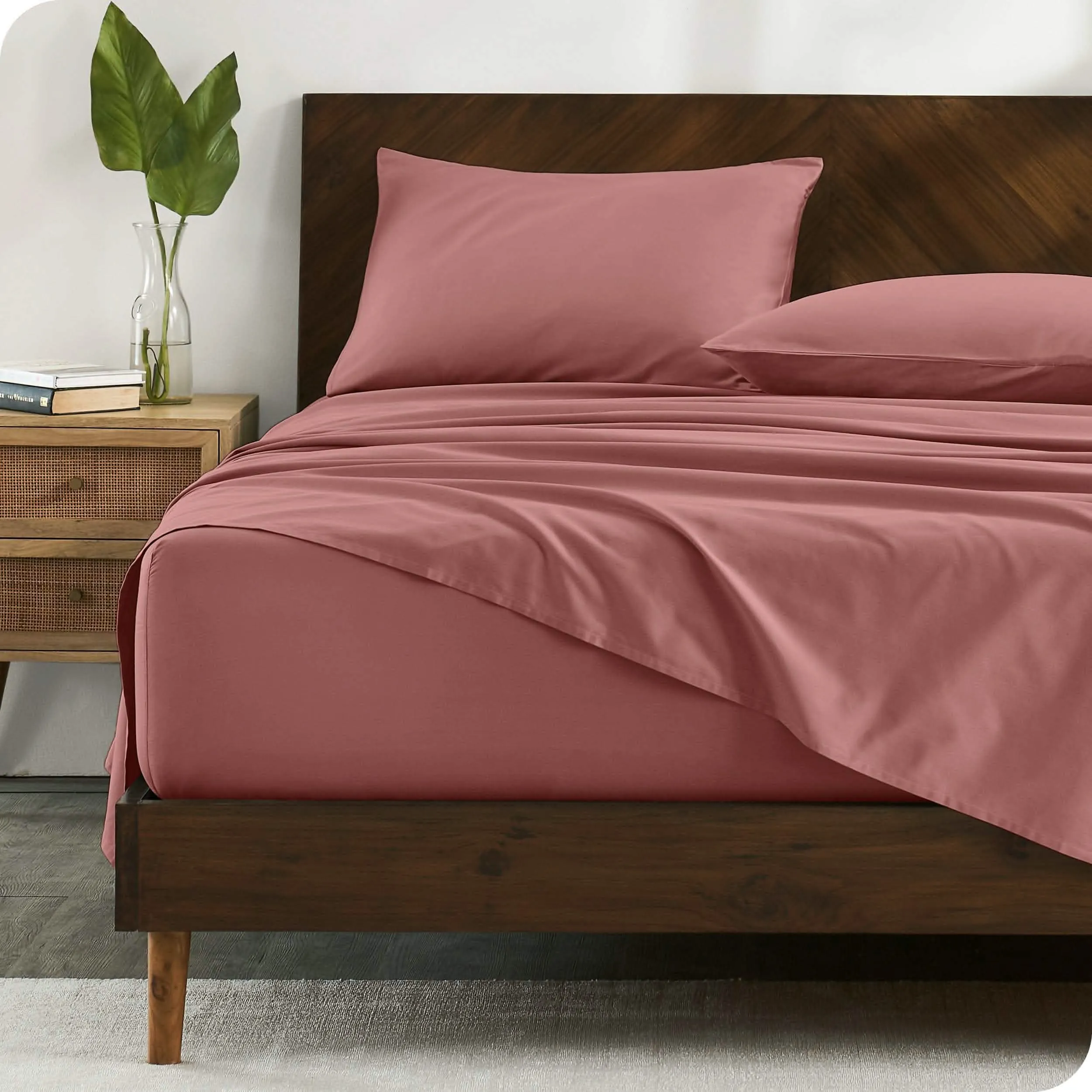 Organic Cotton Sateen Sheet Set