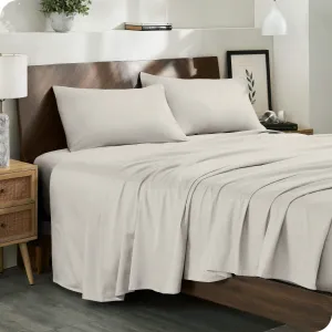 Organic Cotton Sateen Sheet Set