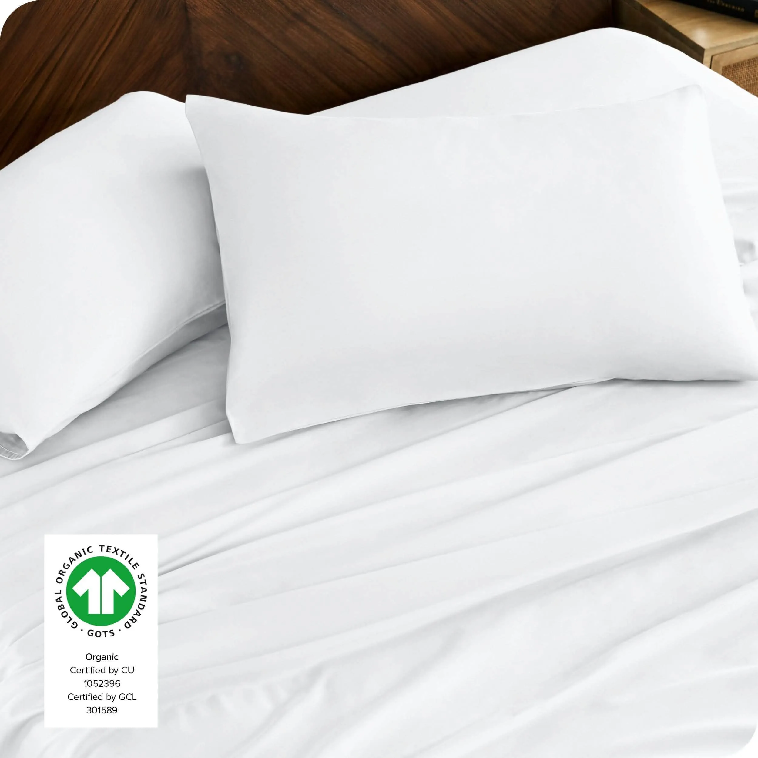 Organic Cotton Sateen Sheet Set