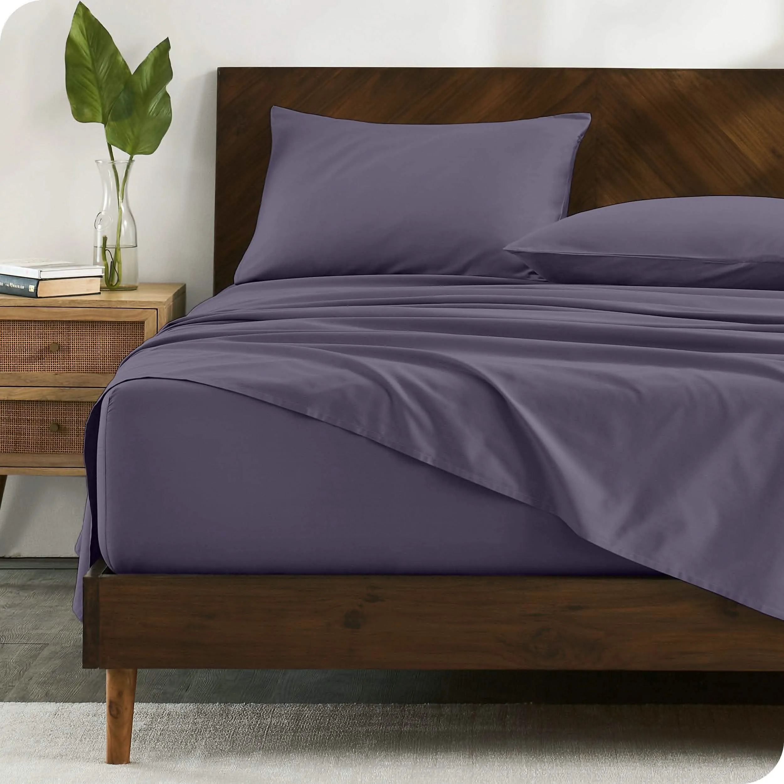 Organic Cotton Sateen Sheet Set