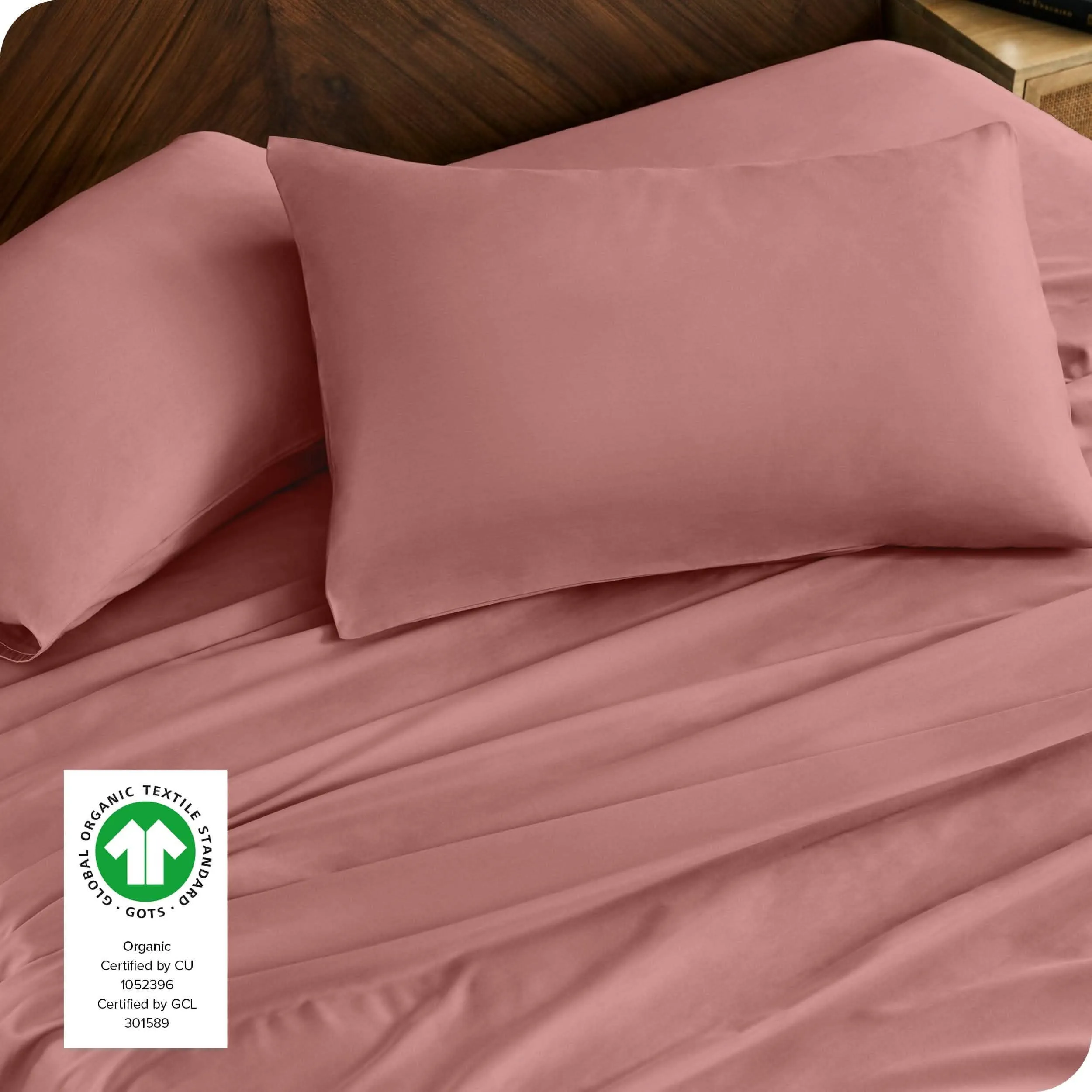 Organic Cotton Sateen Sheet Set