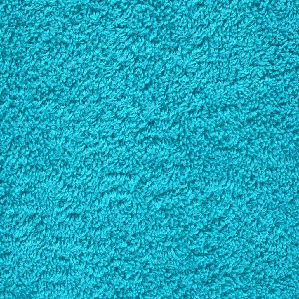Premium Hand Towels 10 pcs Turquoise 50x100 cm 600 gsm 100% Cotton