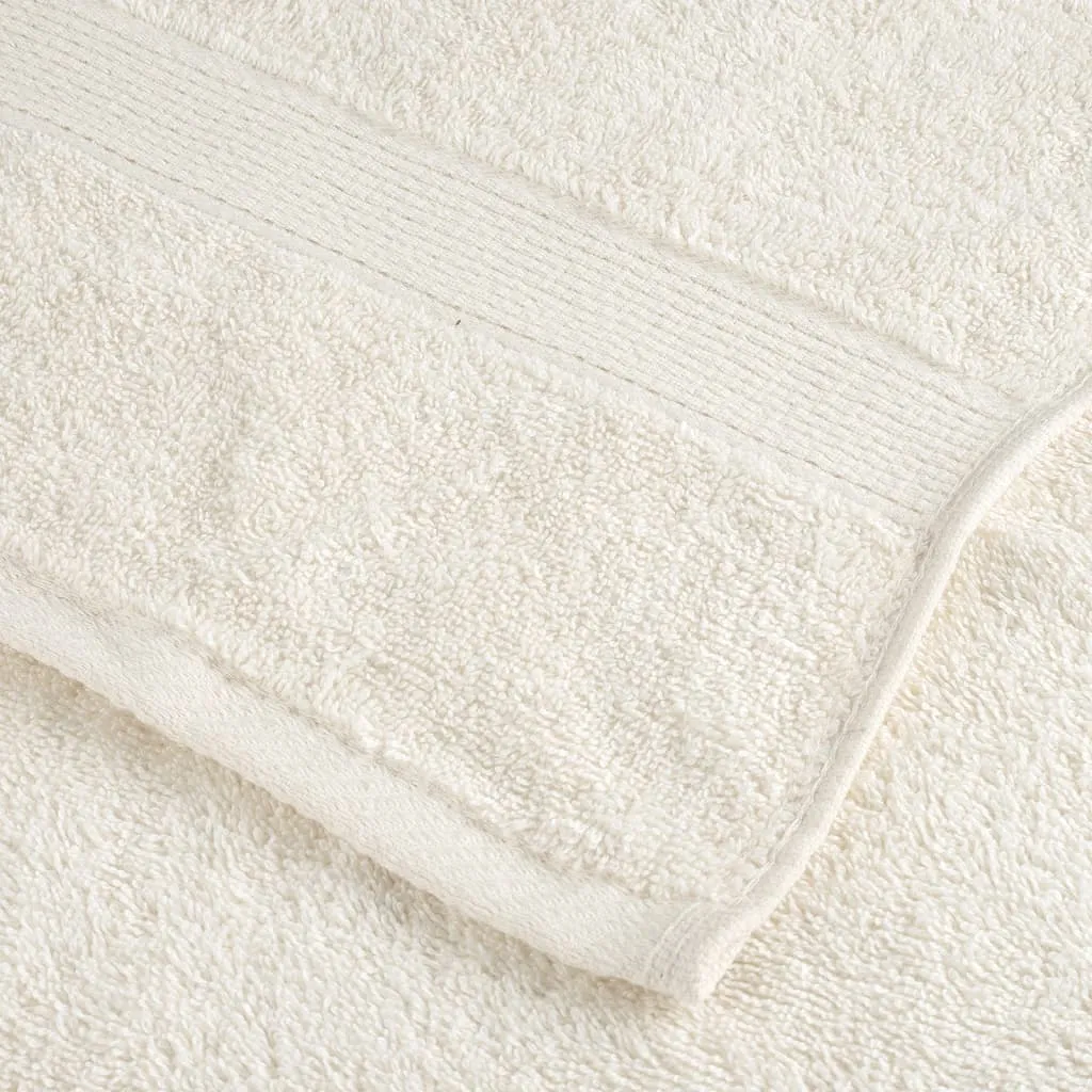 Premium Sauna Towels SOLUND 4 pcs Cream 80x200 cm 600 gsm