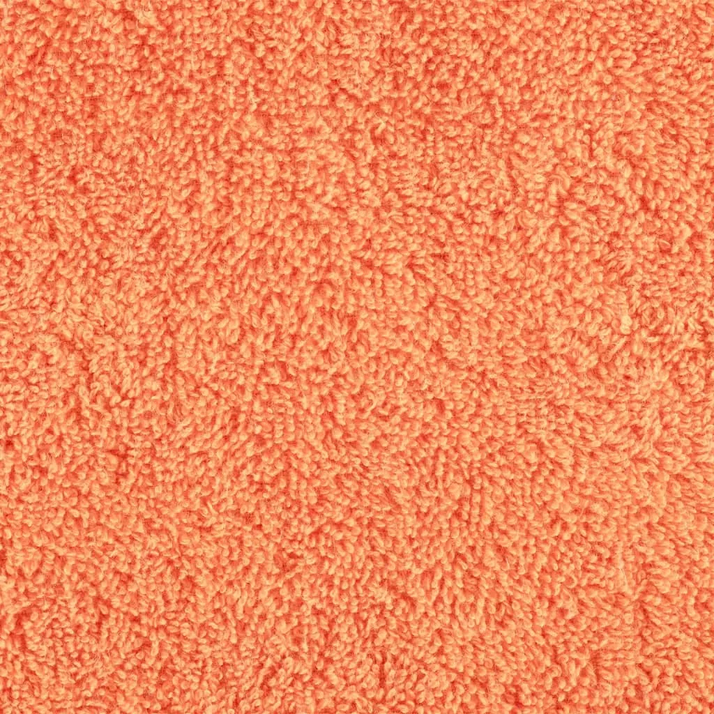 Premium Washcloths 4 pcs Orange 30x30 cm 600 gsm 100% Cotton