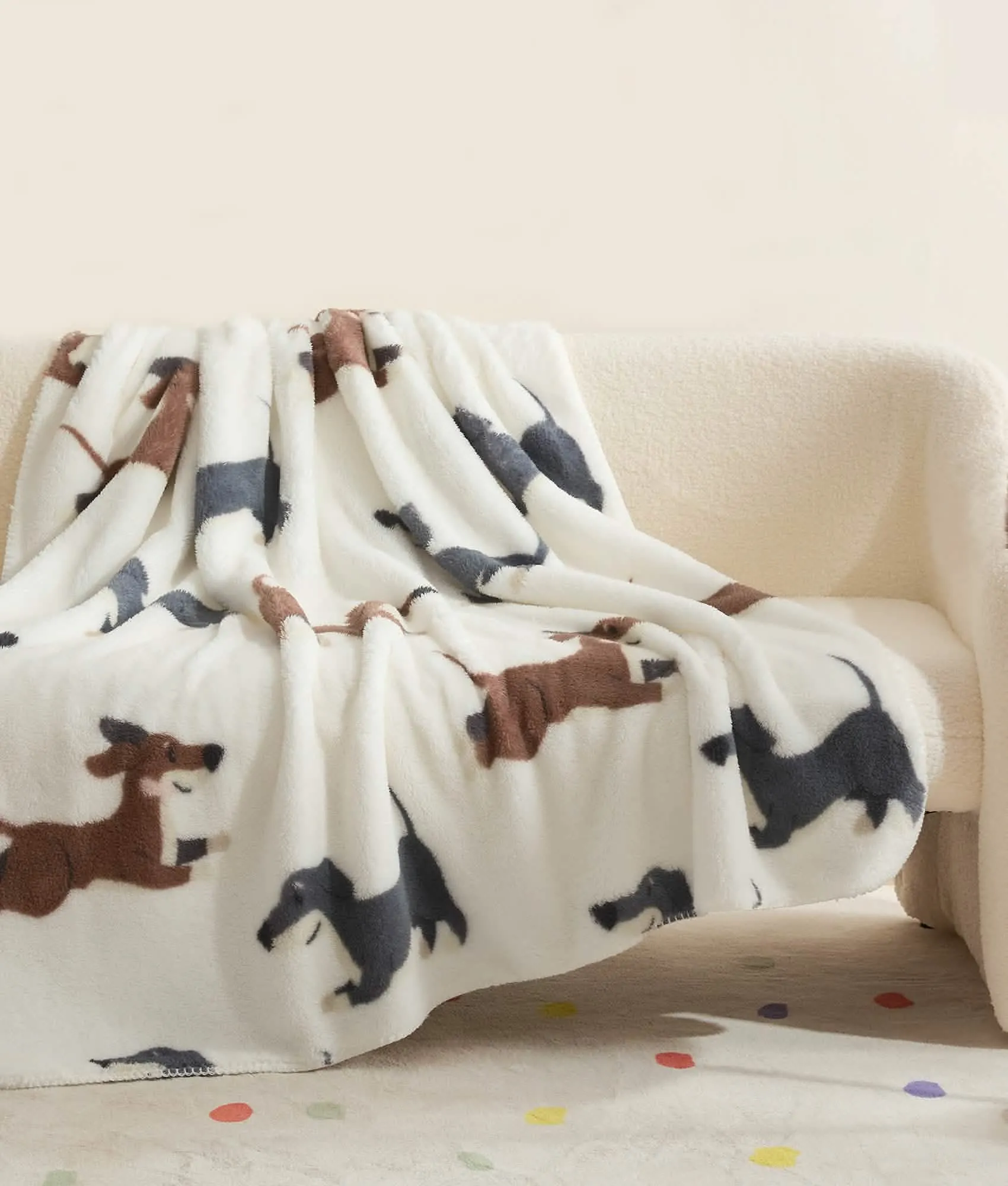 Printed Plush Blanket