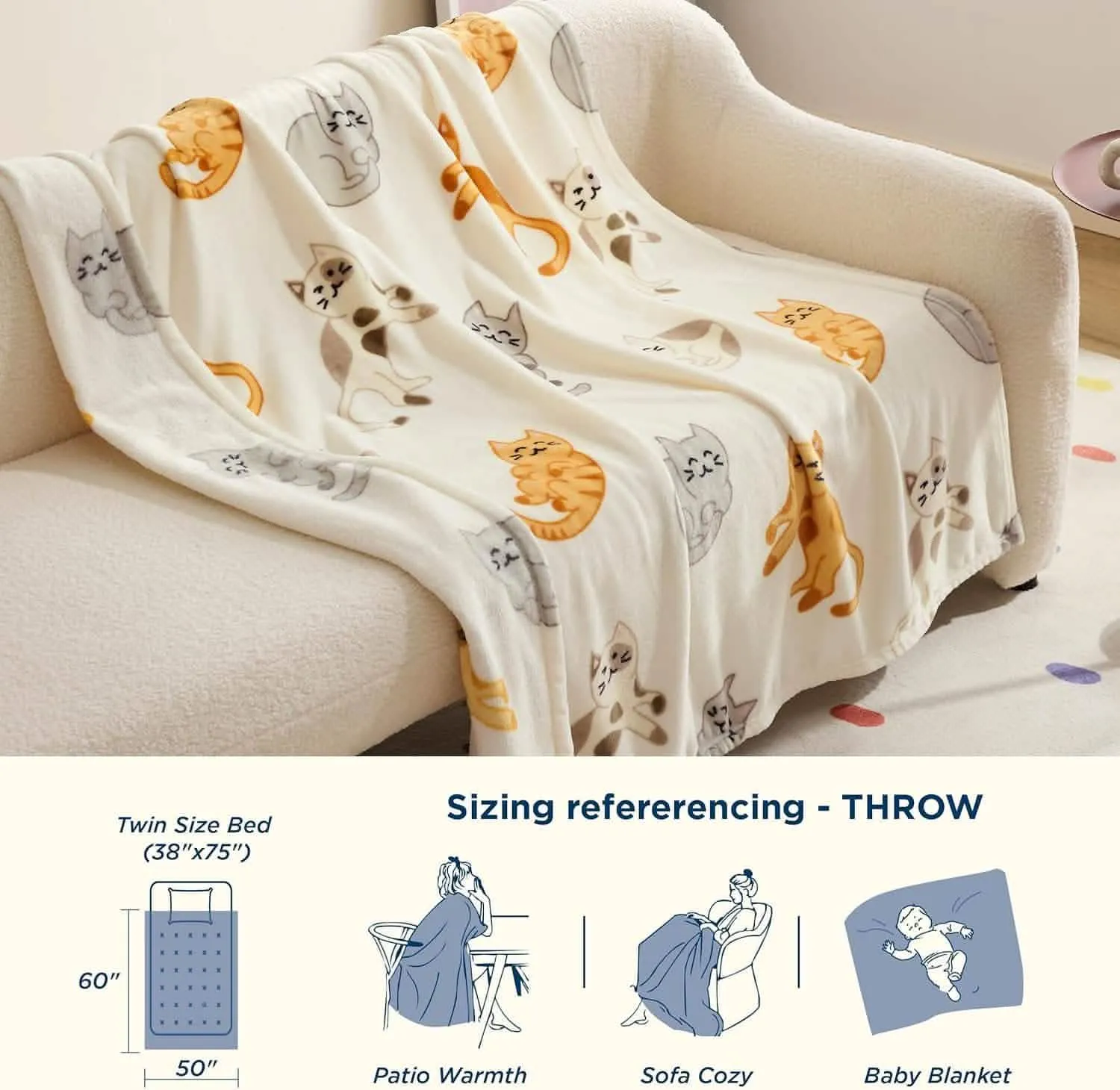 Printed Plush Blanket