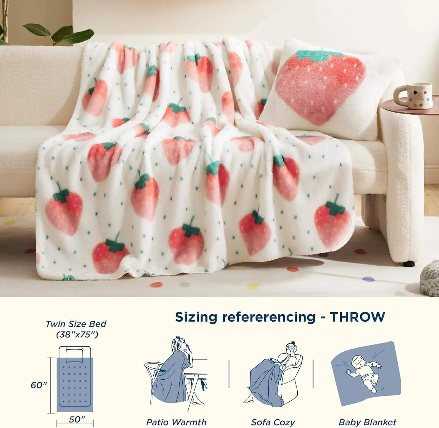 Printed Plush Blanket