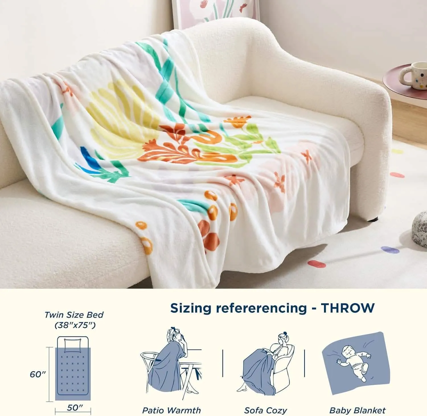 Printed Plush Blanket