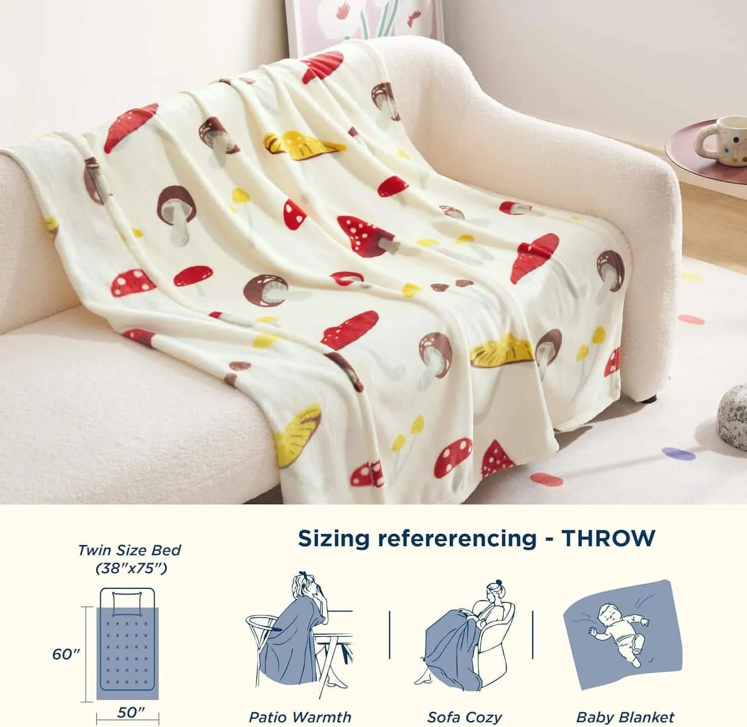 Printed Plush Blanket