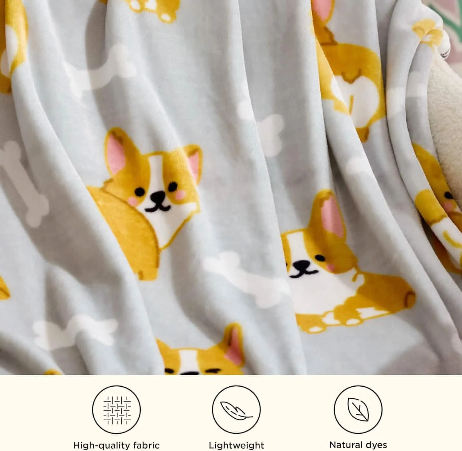 Printed Plush Blanket