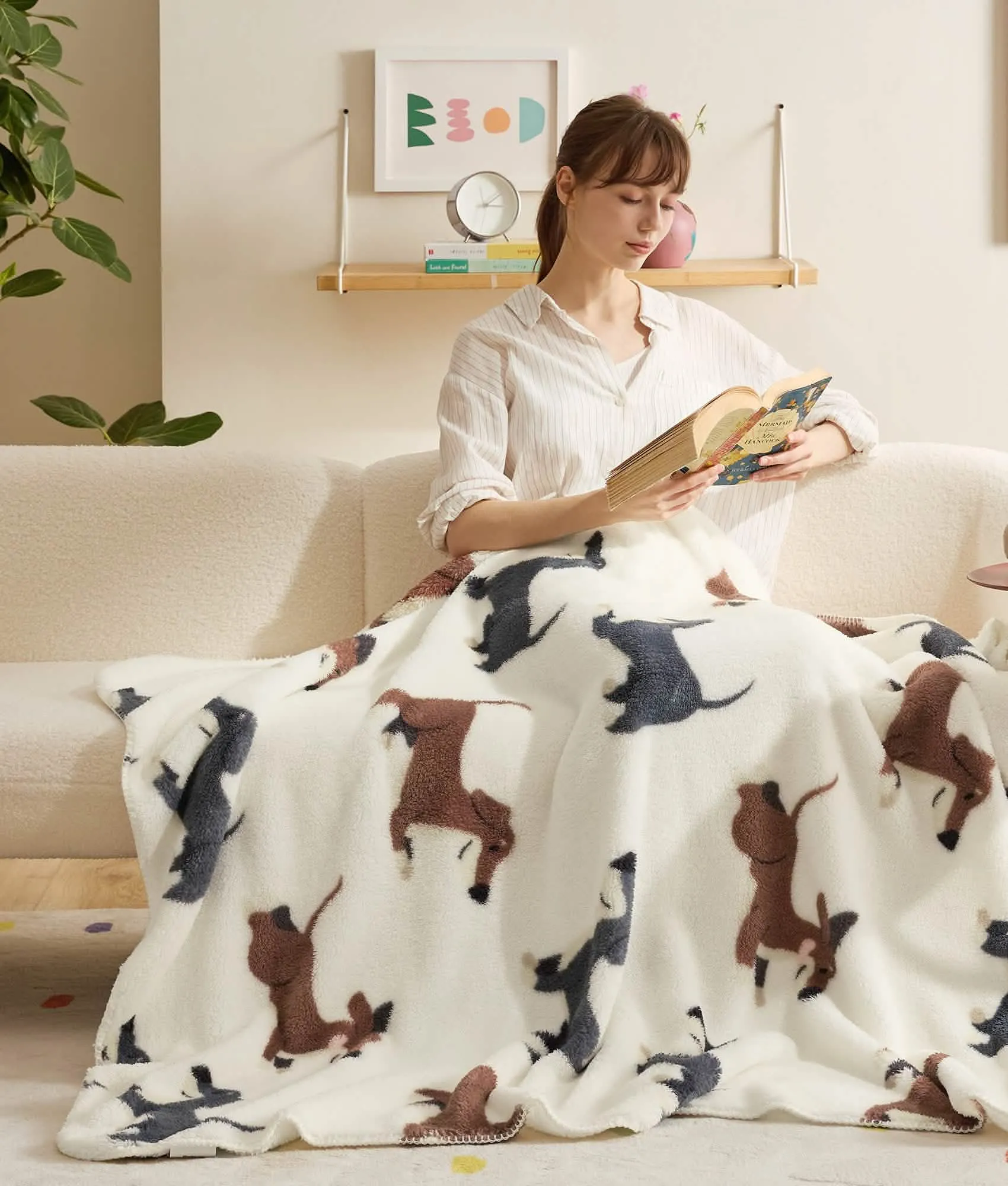 Printed Plush Blanket