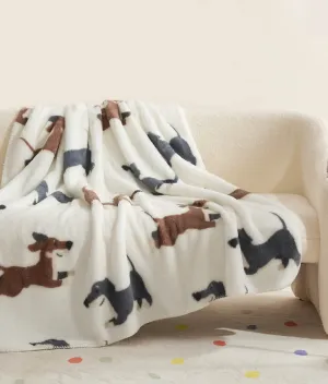 Printed Plush Blanket