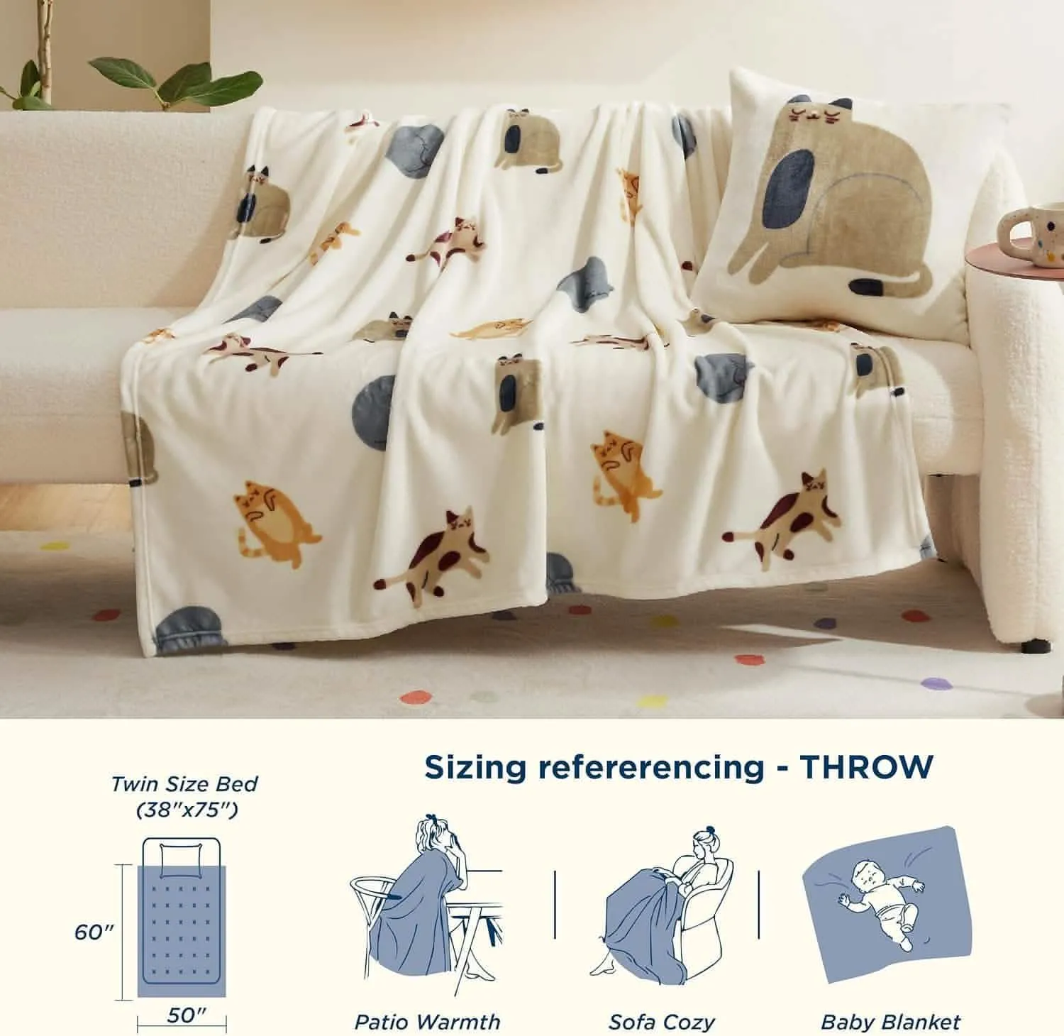 Printed Plush Blanket