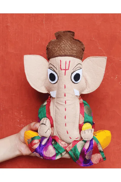 "Svatanya" Handcrafted Eco-Friendly Ganesha & Laxmi Figurine